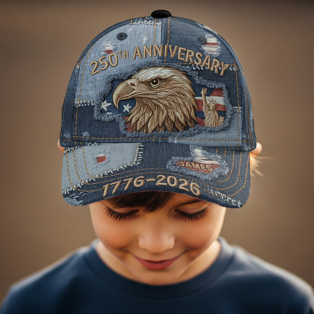 250. Jahrestag USA – Personalisierte Patriot Classic Kappe