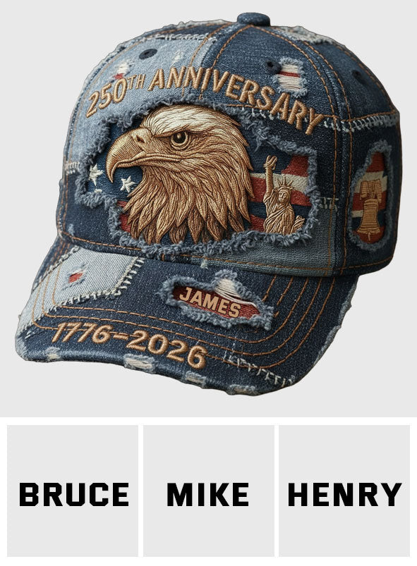 250. Jahrestag USA – Personalisierte Patriot Classic Kappe