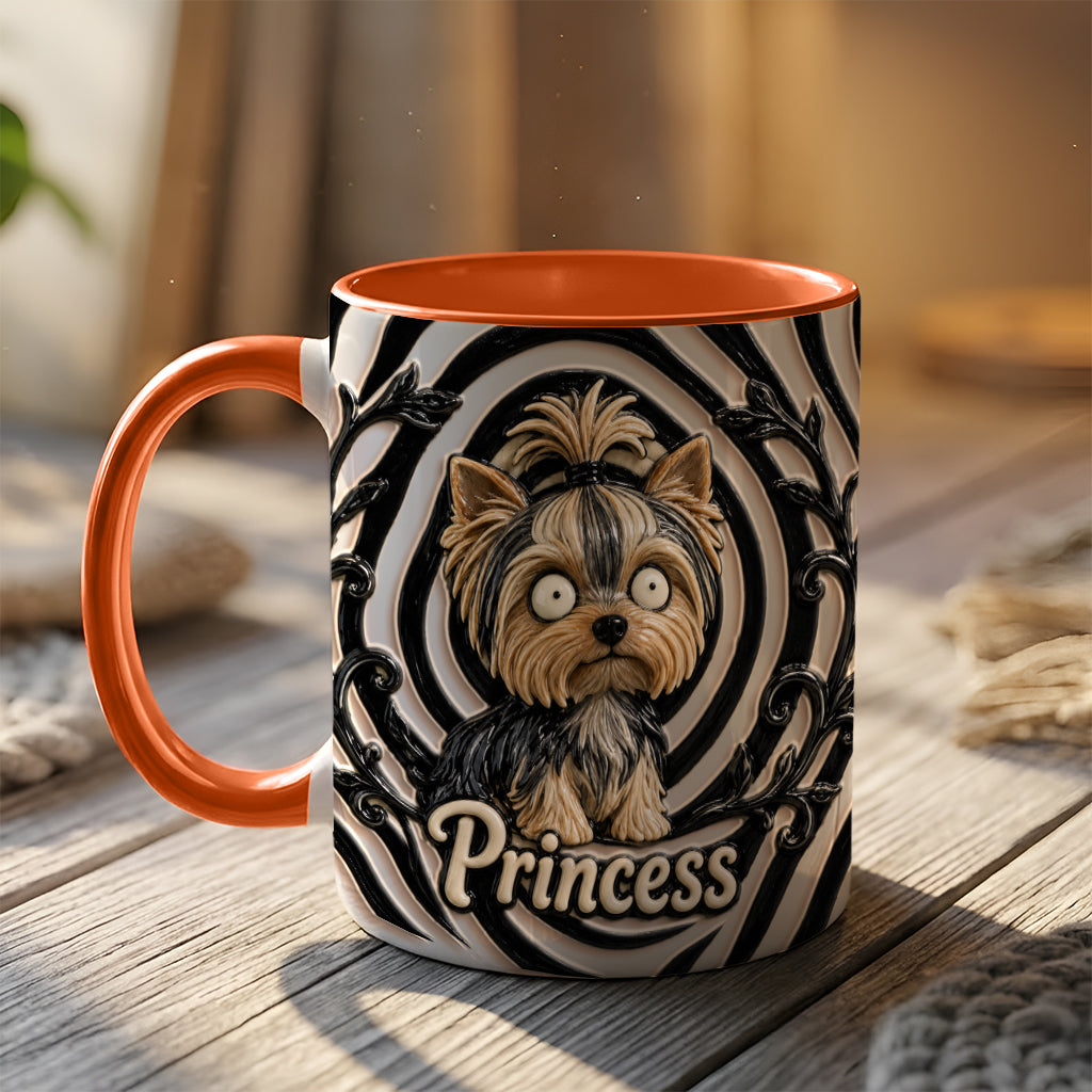 Cute Freaky Pet For Halloween - Personalized Dog 3D Printed Accent Mug