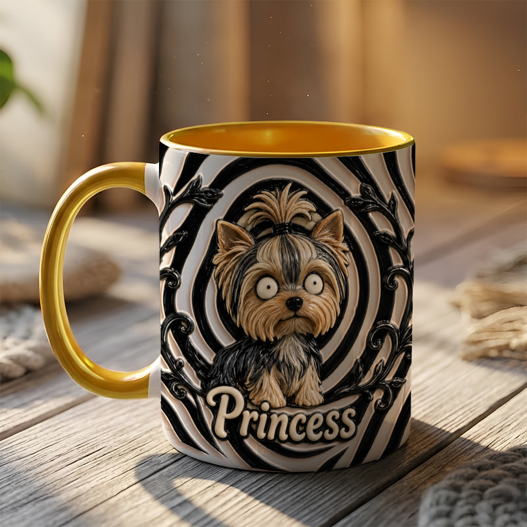 Cute Freaky Pet For Halloween - Personalized Dog 3D Printed Accent Mug