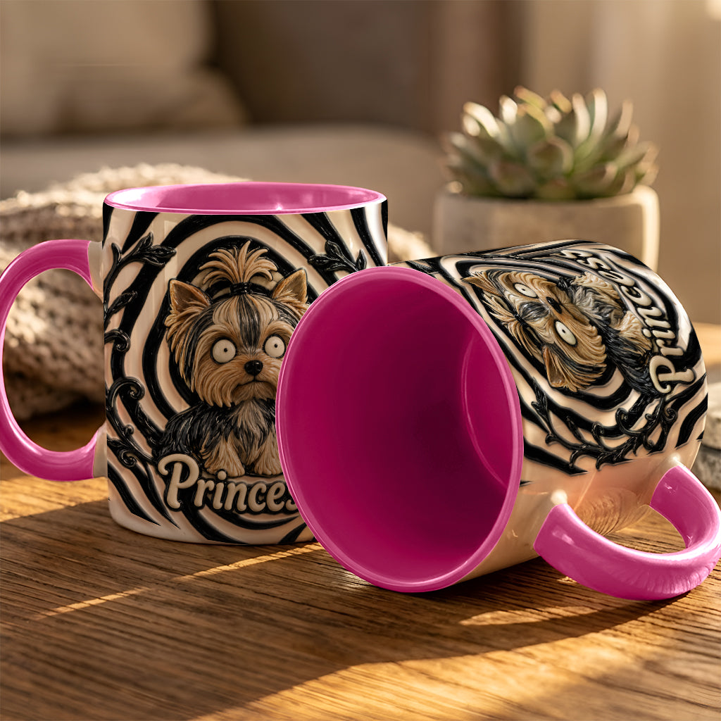 Cute Freaky Pet For Halloween - Personalized Dog 3D Printed Accent Mug