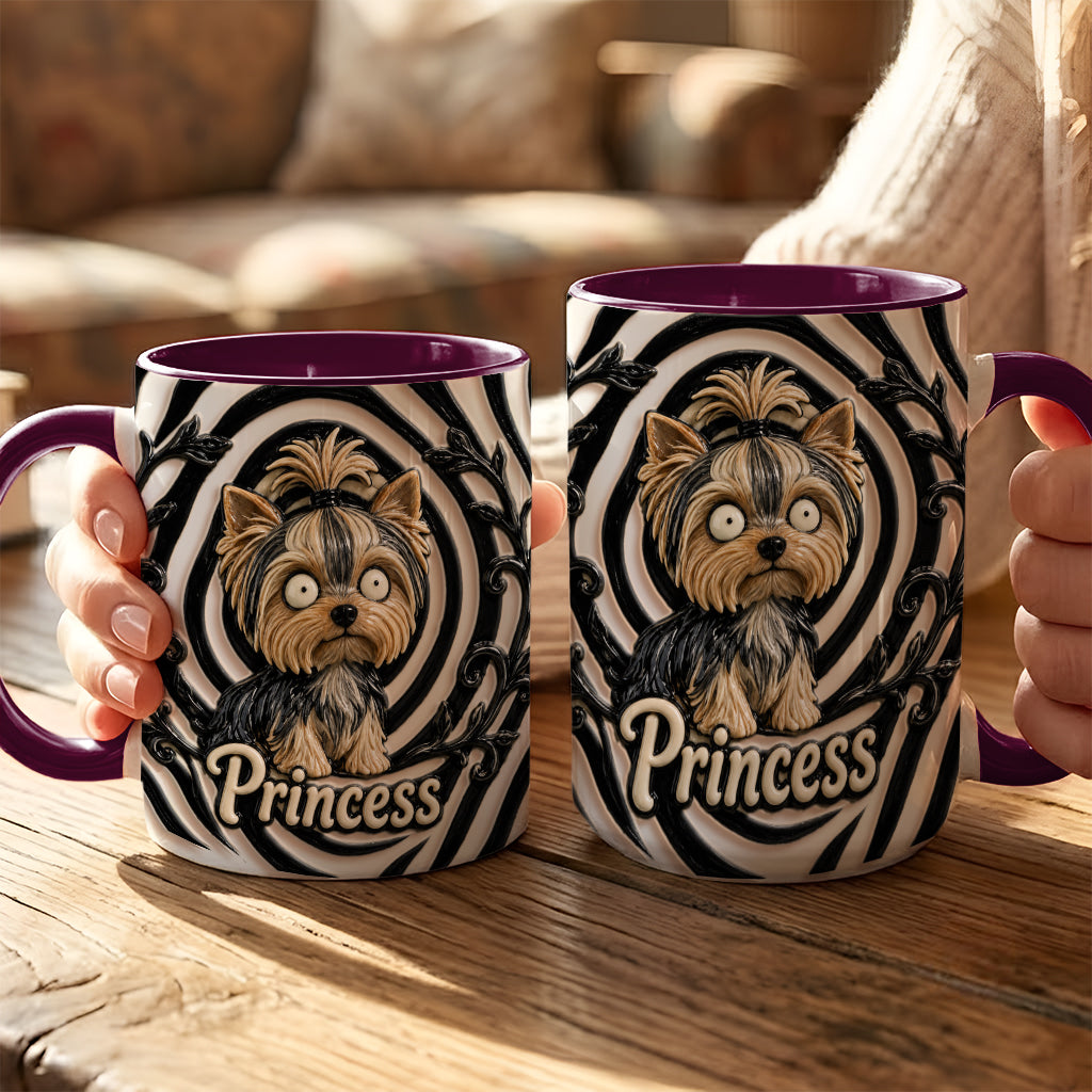 Cute Freaky Pet For Halloween - Personalized Dog 3D Printed Accent Mug