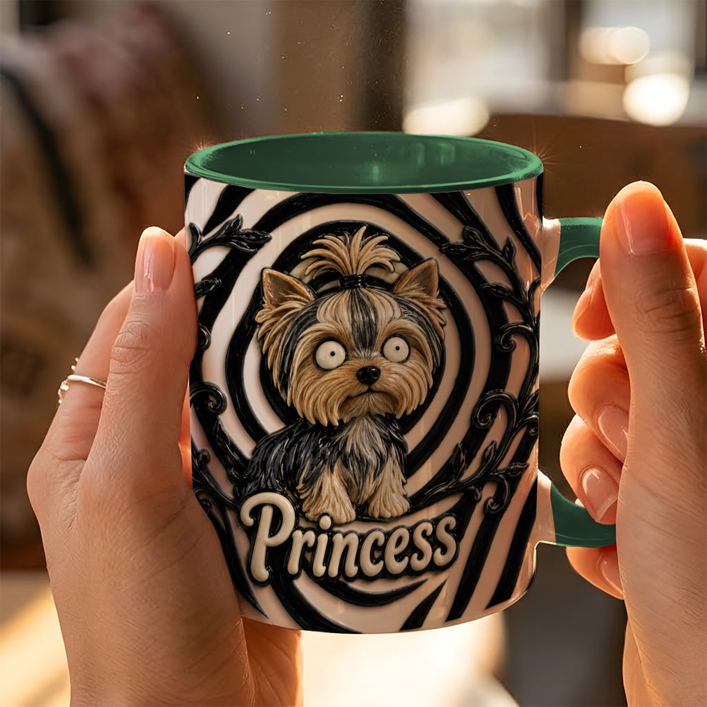 Cute Freaky Pet For Halloween - Personalized Dog 3D Printed Accent Mug