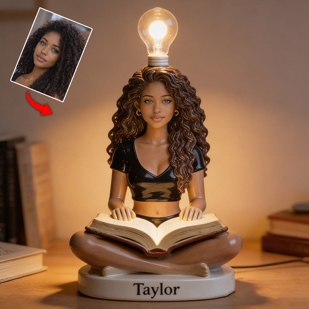 Glow Reader - Personalized Book Acrylic LED Night Light