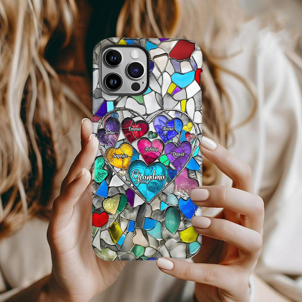 Omas Lieblinge - Personalisierte Handyhülle mit Oma-Motiv