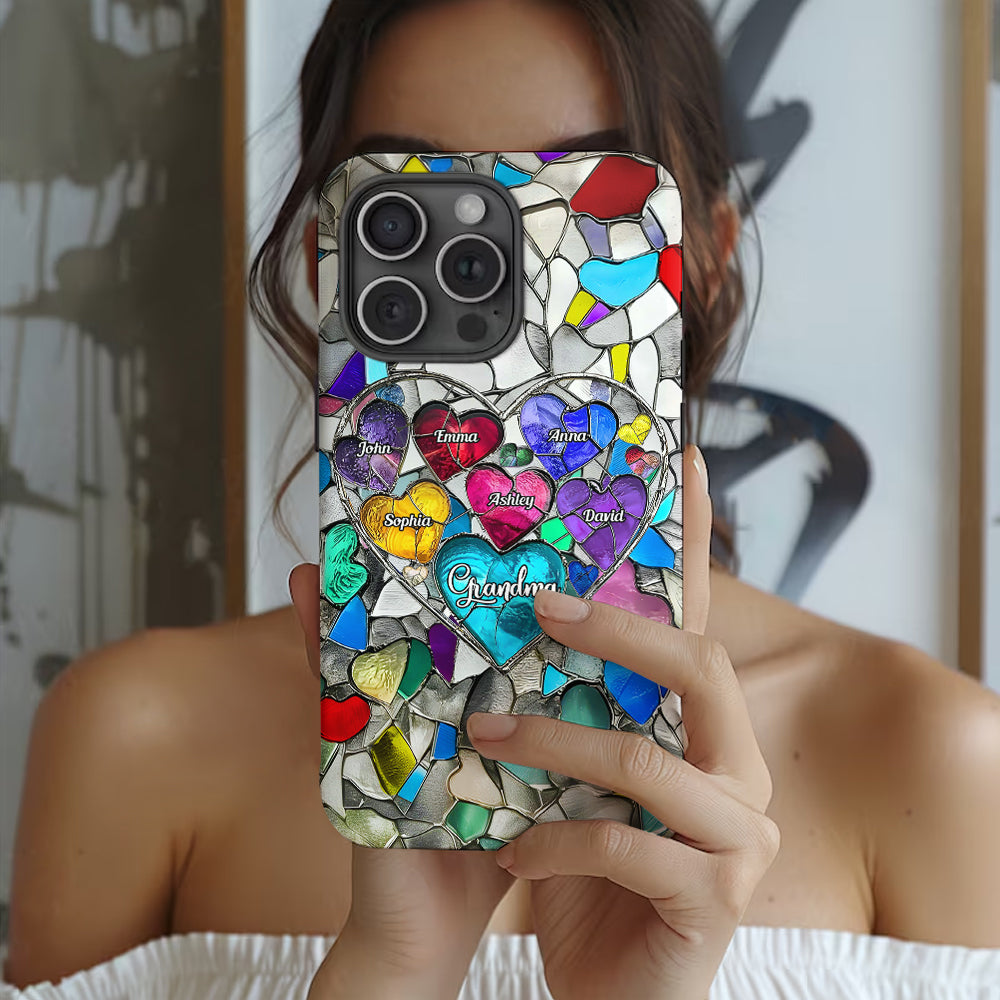 Omas Lieblinge - Personalisierte Handyhülle mit Oma-Motiv