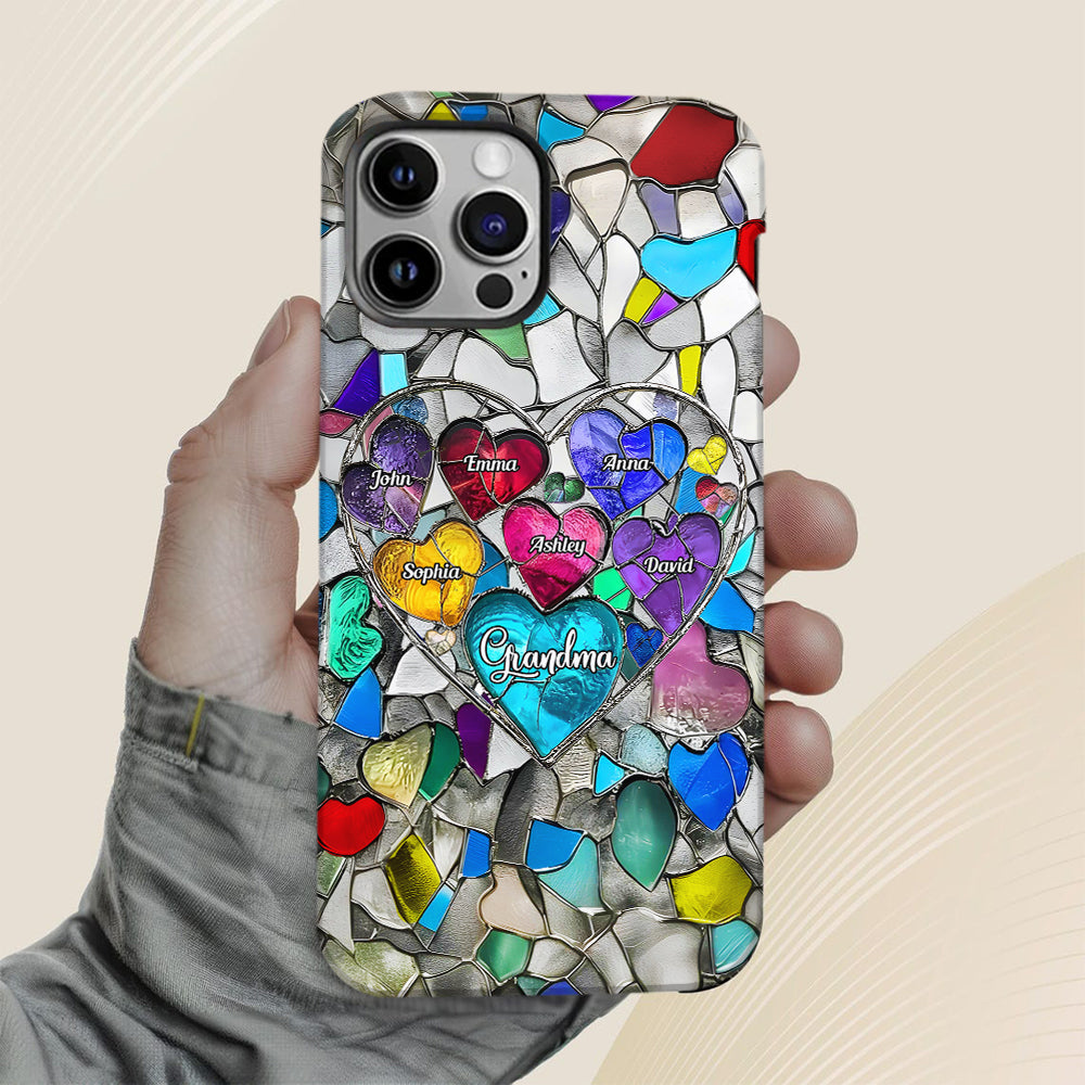 Omas Lieblinge - Personalisierte Handyhülle mit Oma-Motiv