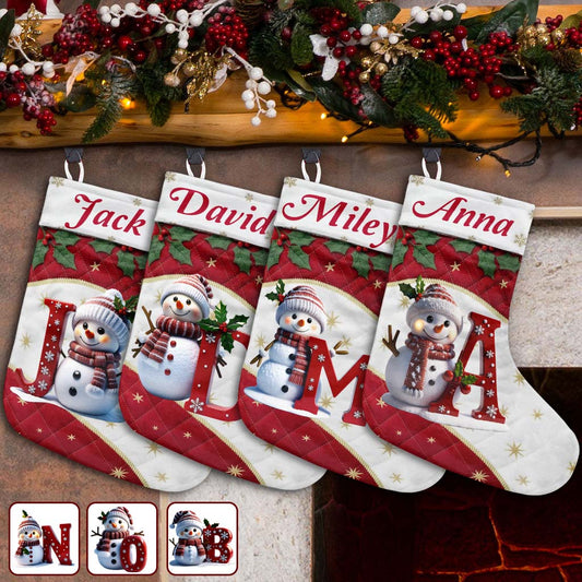 Merry Christmas - Personalized Family Christmas Stockings