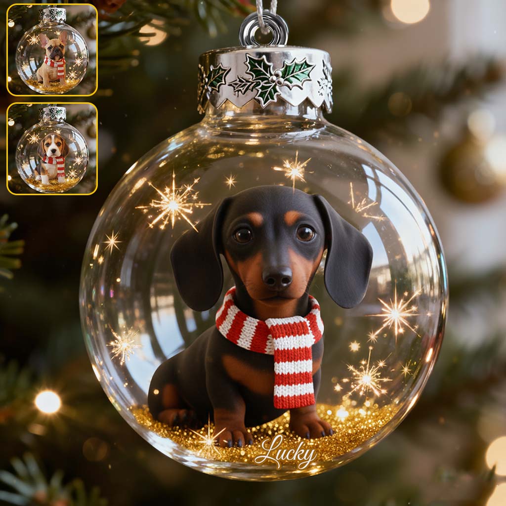Ich liebe meinen Hund – Personalisierter Hundeanhänger