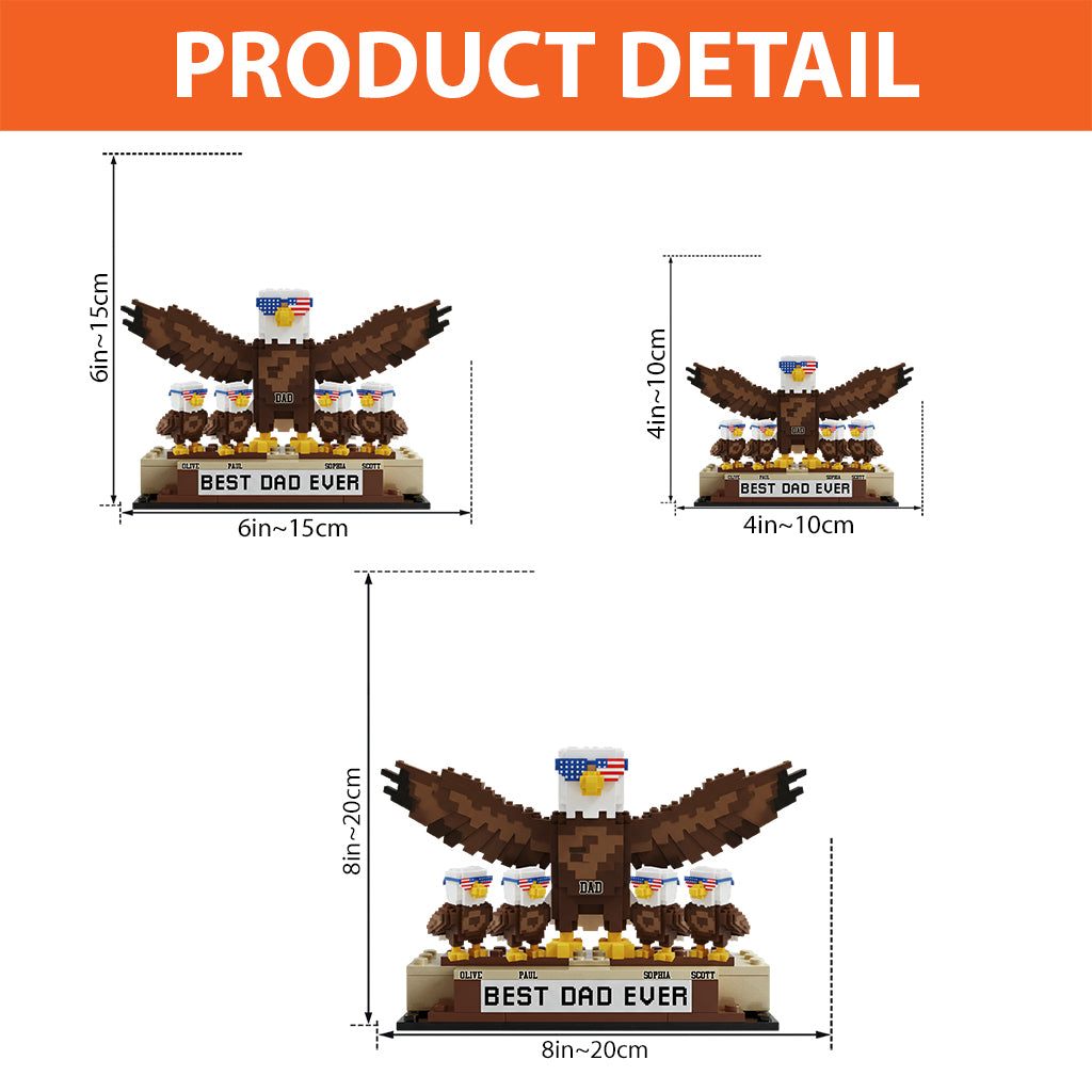 Bester Papa aller Zeiten – Personalisierte Acrylplakette in individueller Form für Väter