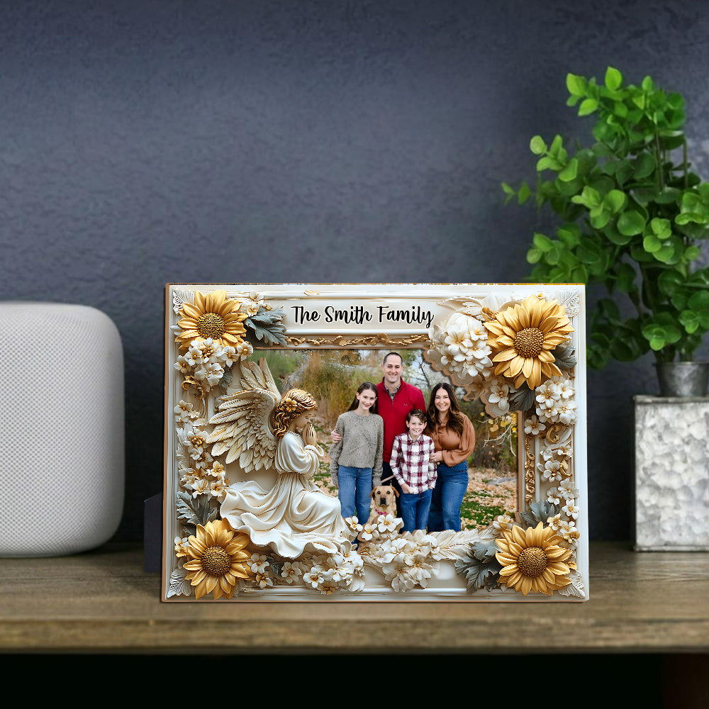 In God We Trust - Personalized Christian Cut Shape Photo Frame