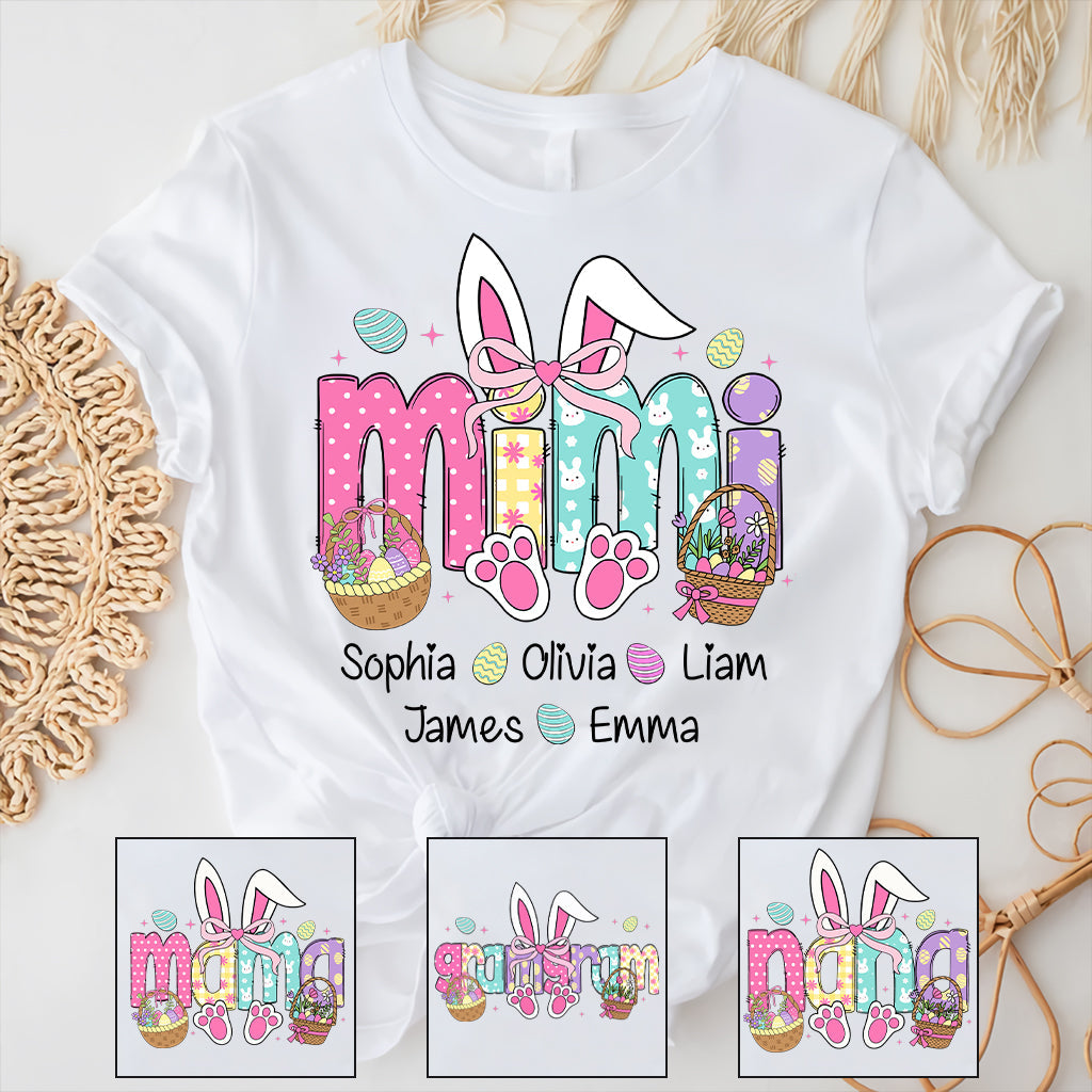 Osterhase – Personalisiertes Oma-T-Shirt und Hoodie