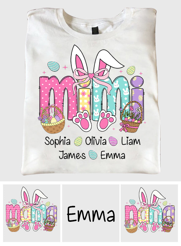 Osterhase – Personalisiertes Oma-T-Shirt und Hoodie