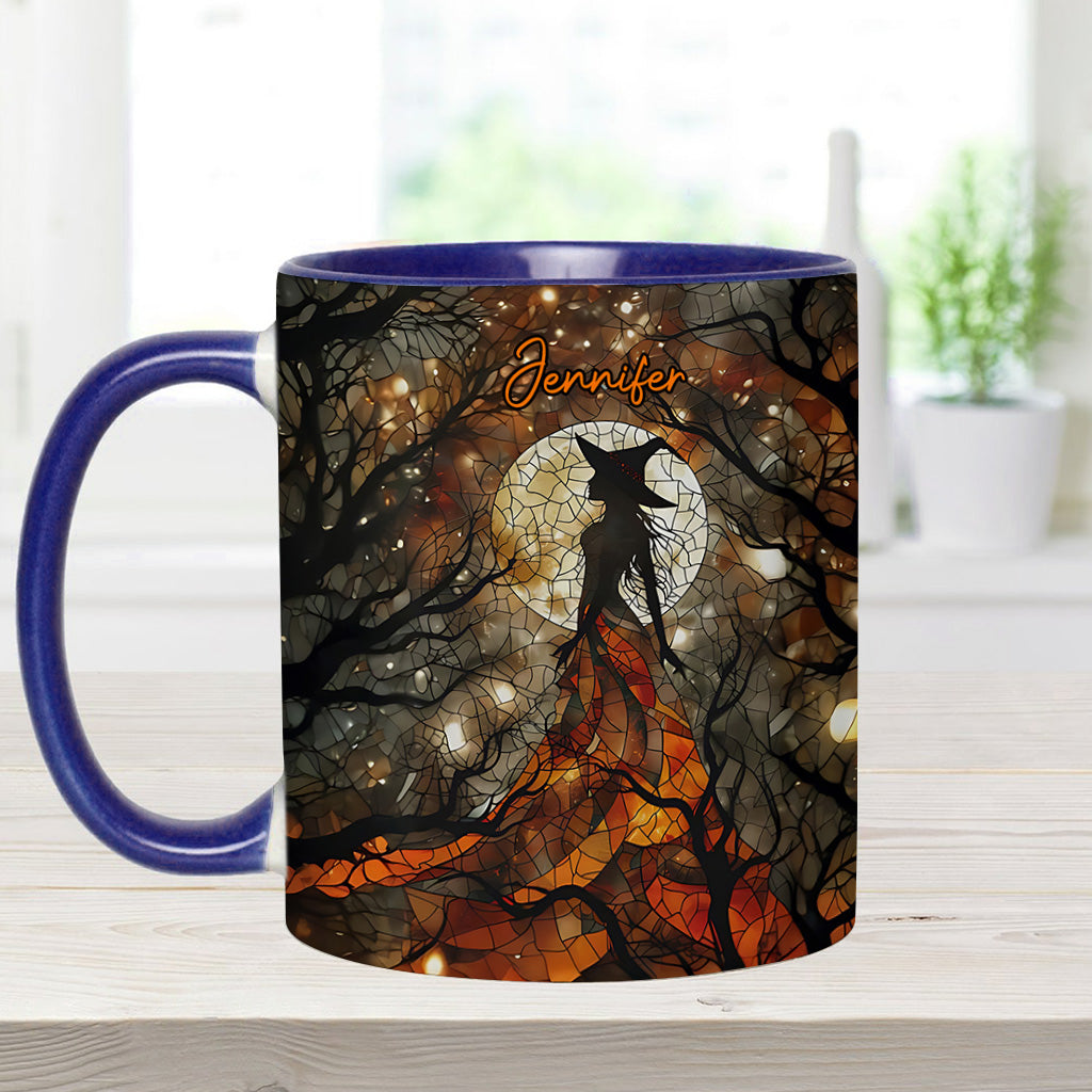 Artistic Witch - Personalized Witch Accent Mug