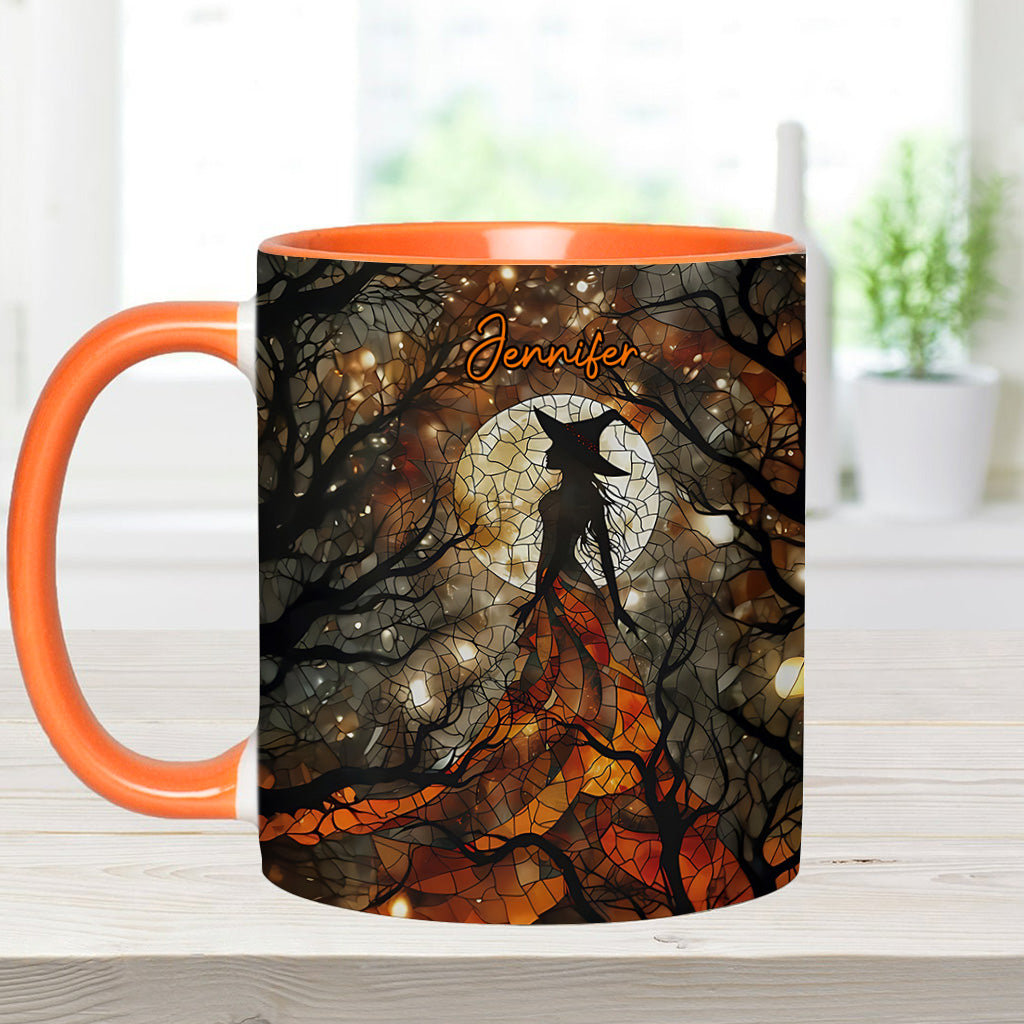 Artistic Witch - Personalized Witch Accent Mug