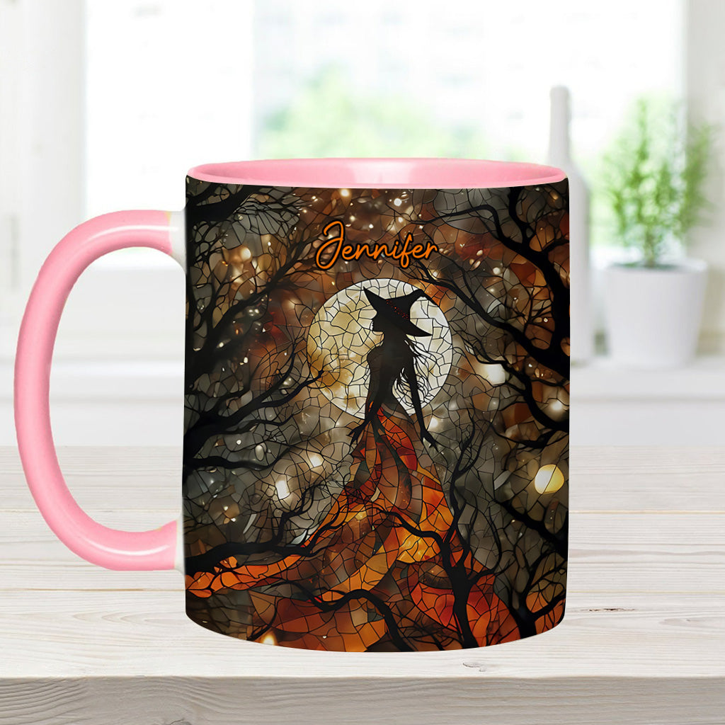 Artistic Witch - Personalized Witch Accent Mug