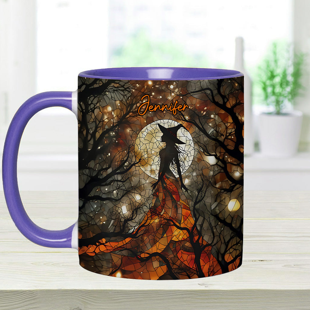 Artistic Witch - Personalized Witch Accent Mug