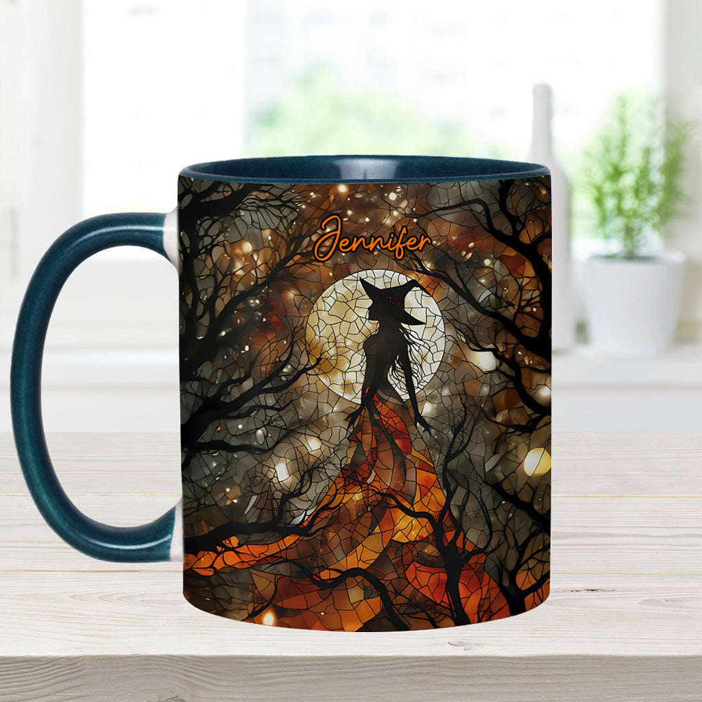 Artistic Witch - Personalized Witch Accent Mug