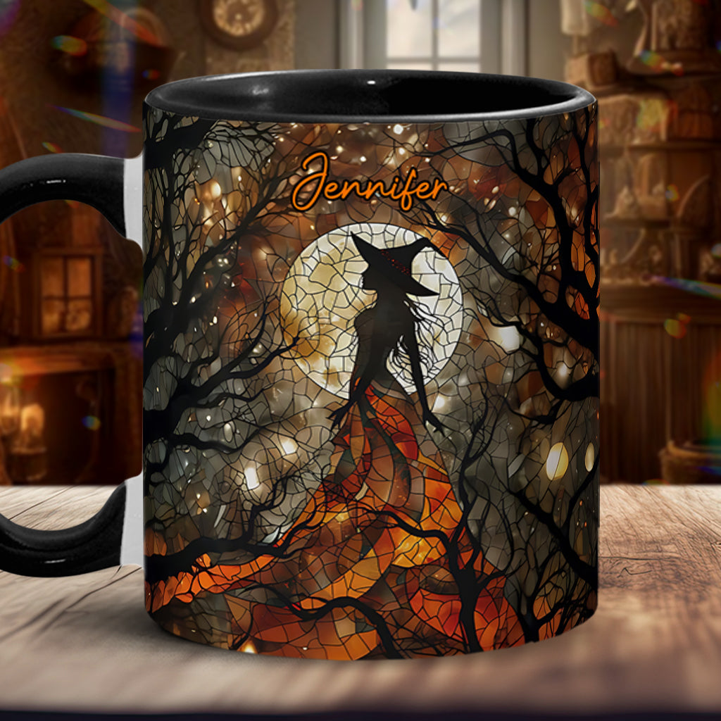 Artistic Witch - Personalized Witch Accent Mug