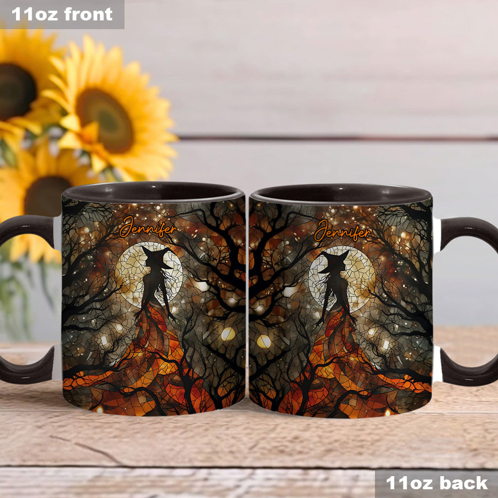 Artistic Witch - Personalized Witch Accent Mug
