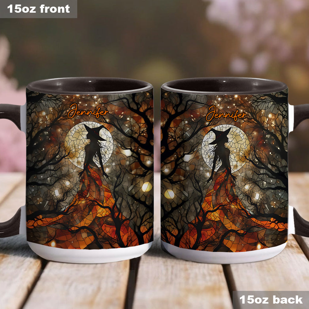 Artistic Witch - Personalized Witch Accent Mug