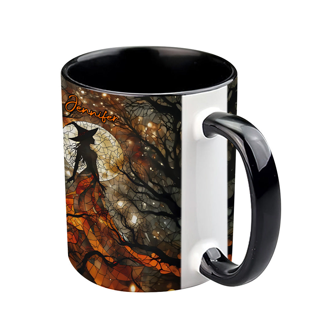 Artistic Witch - Personalized Witch Accent Mug
