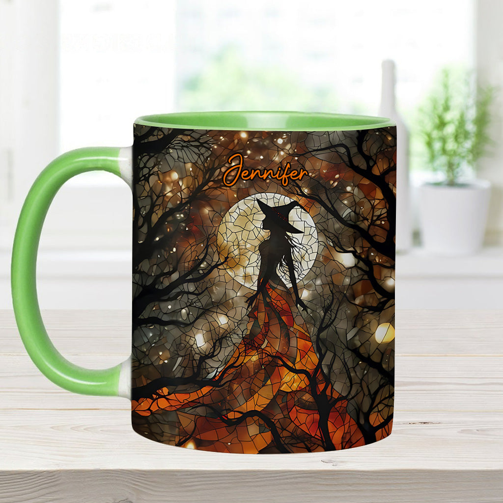 Artistic Witch - Personalized Witch Accent Mug