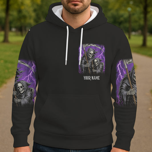 Halloween-Hund - Personalisiertes Halloween-Shirt mit Allover-Print