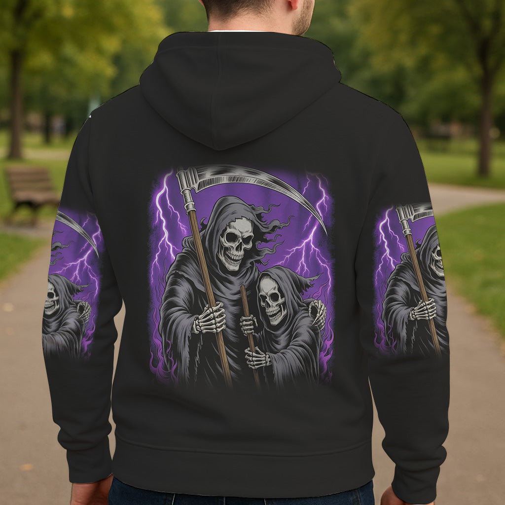 Halloween-Hund - Personalisiertes Halloween-Shirt mit Allover-Print