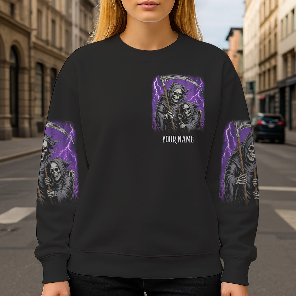 Halloween-Hund - Personalisiertes Halloween-Shirt mit Allover-Print