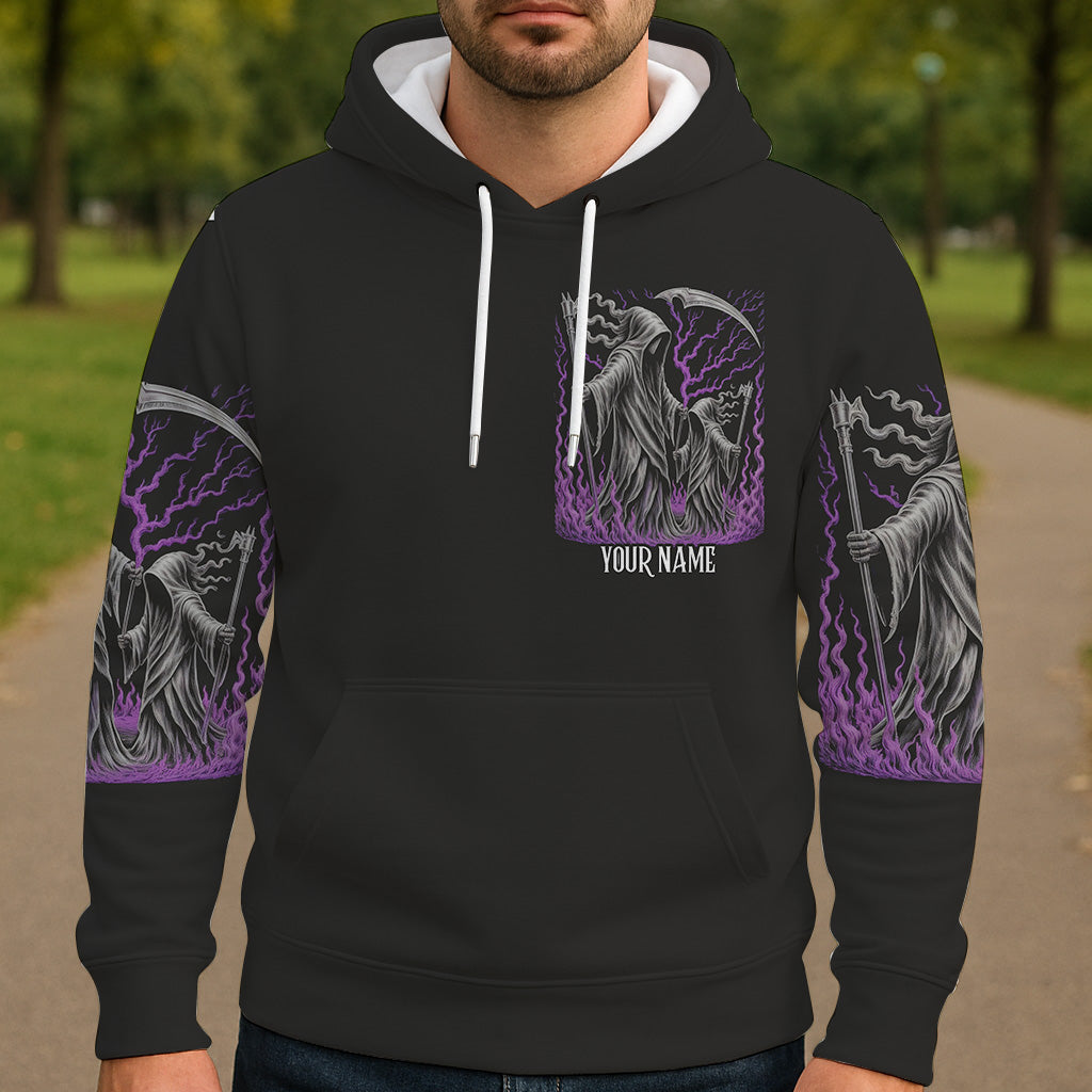 Halloween-Hund - Personalisiertes Halloween-Shirt mit Allover-Print