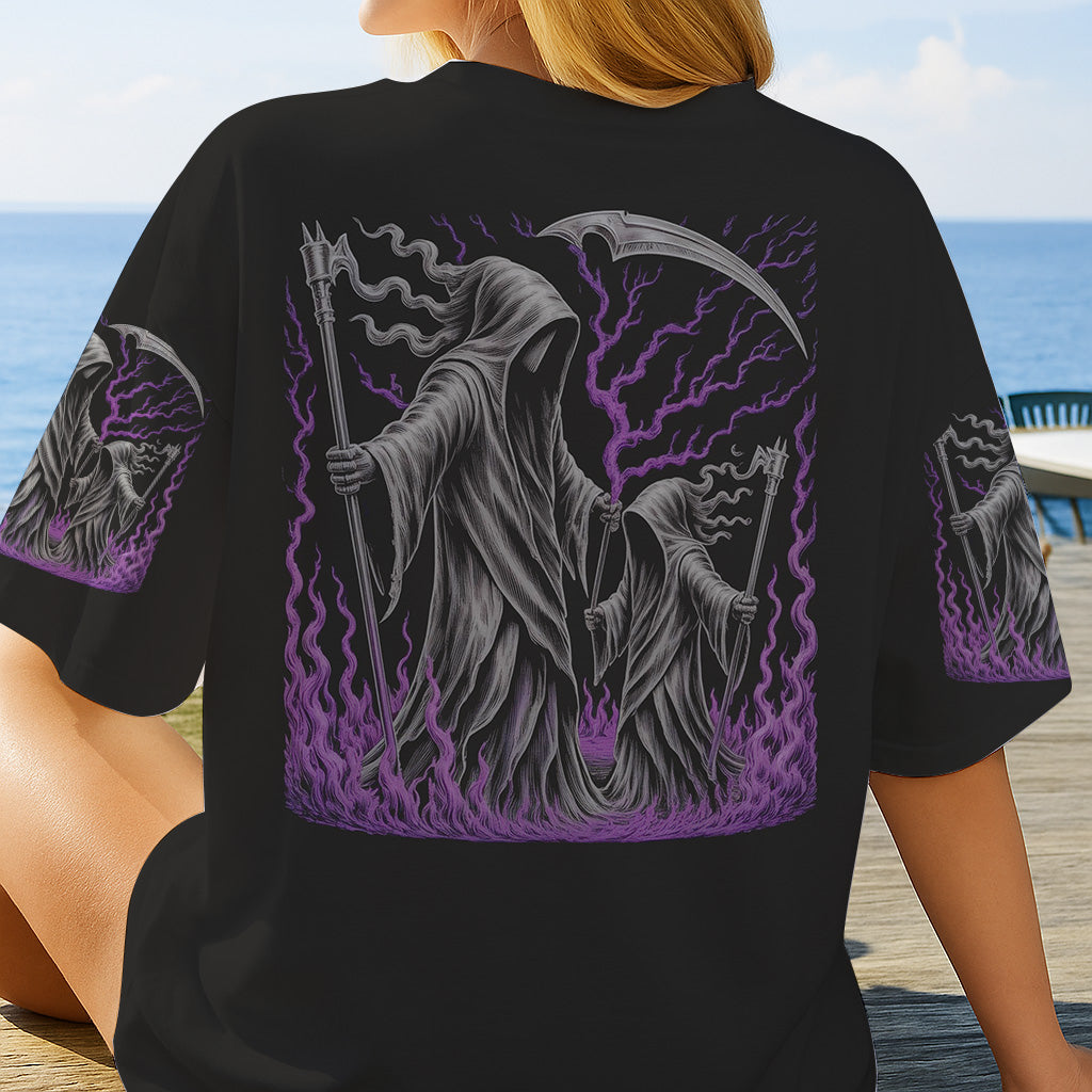 Halloween-Hund - Personalisiertes Halloween-Shirt mit Allover-Print