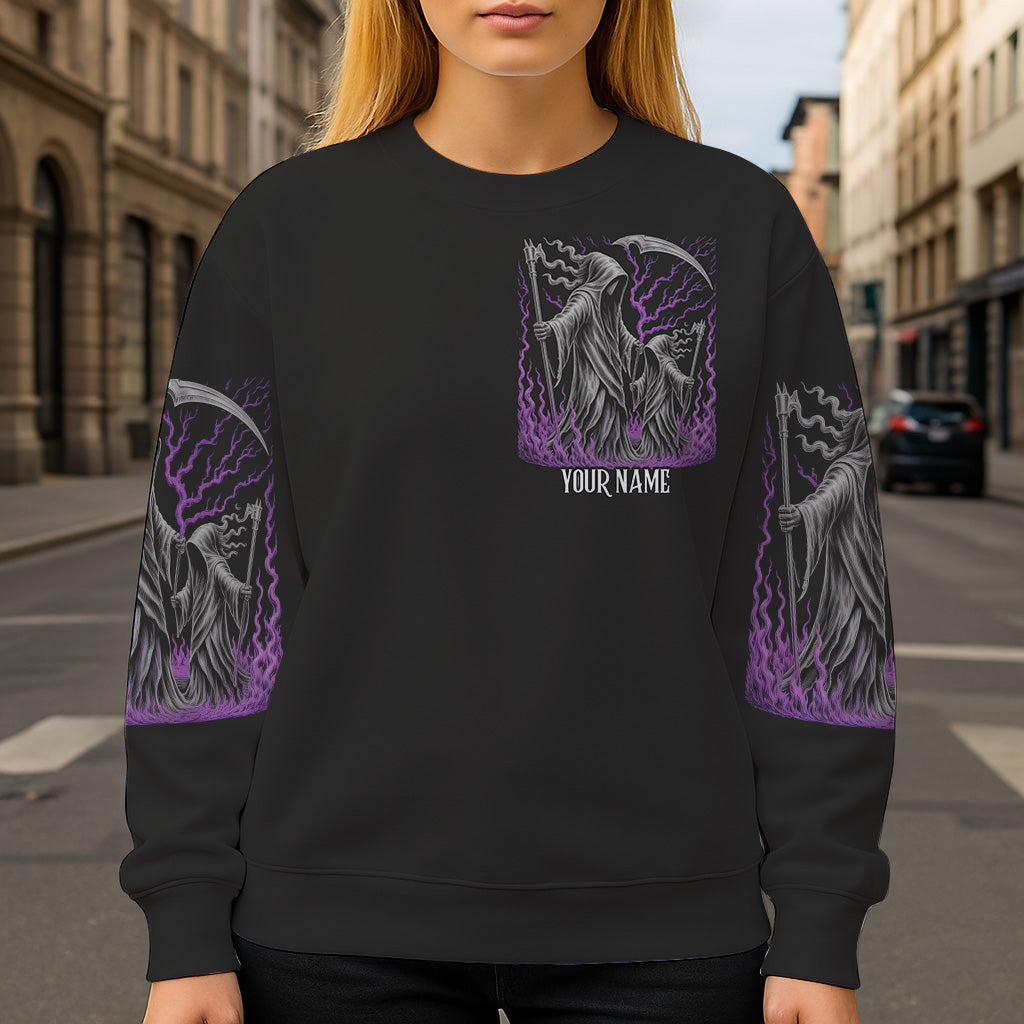 Halloween-Hund - Personalisiertes Halloween-Shirt mit Allover-Print