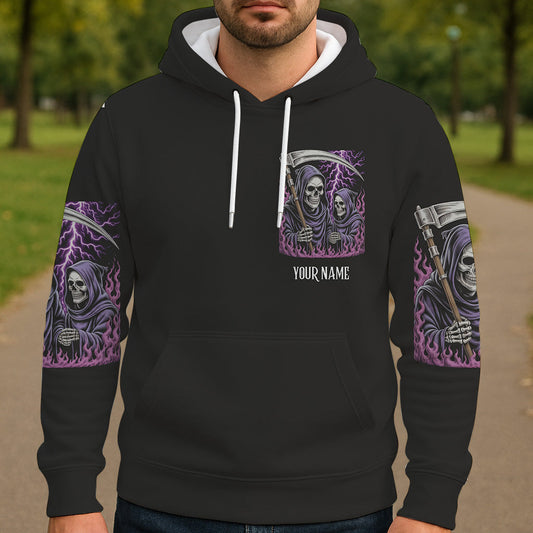 Halloween-Hund - Personalisiertes Halloween-Shirt mit Allover-Print
