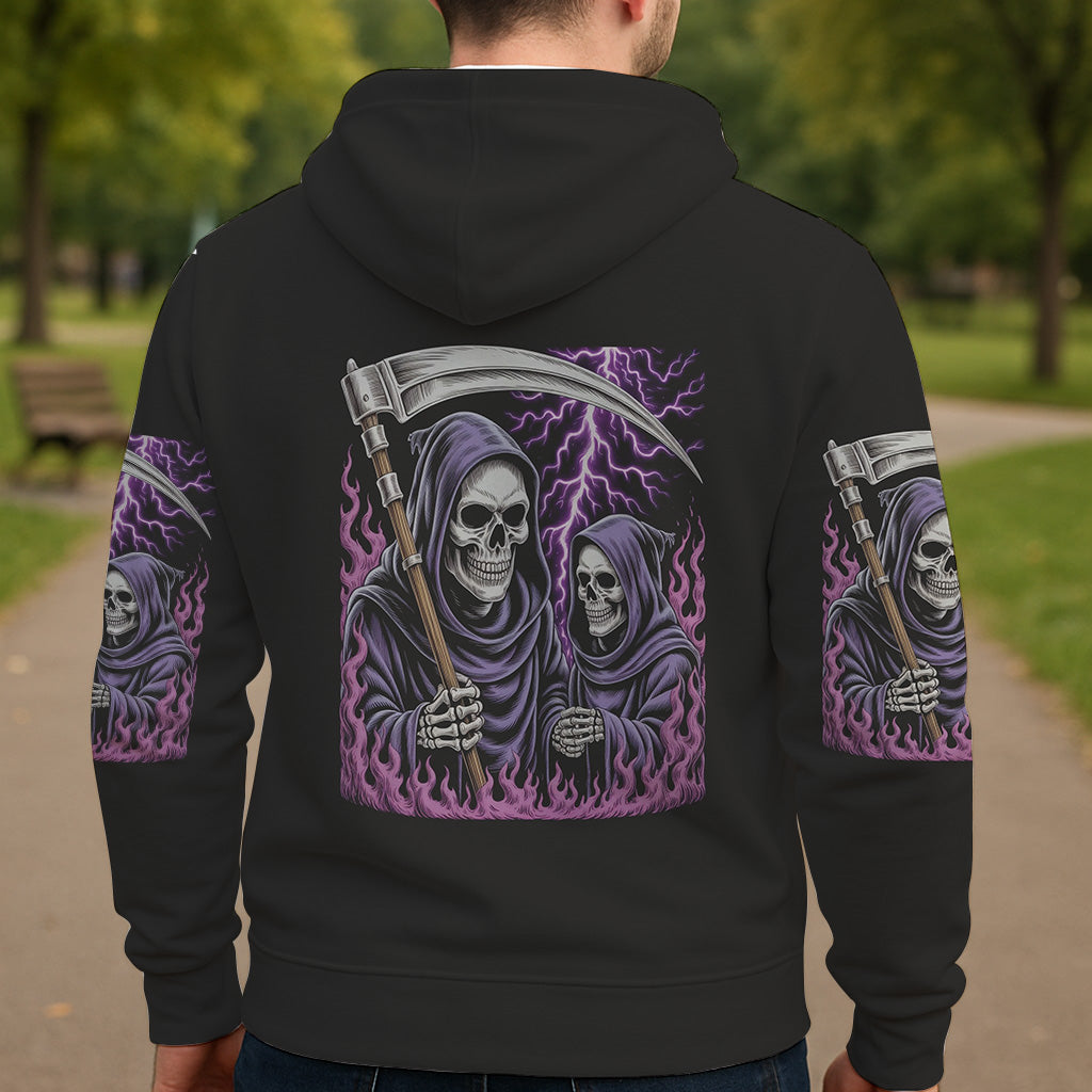 Halloween-Hund - Personalisiertes Halloween-Shirt mit Allover-Print
