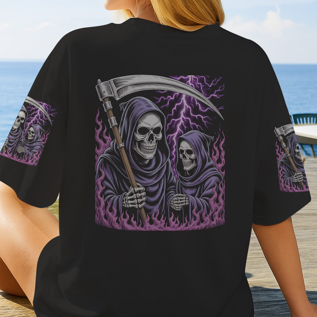 Halloween-Hund - Personalisiertes Halloween-Shirt mit Allover-Print