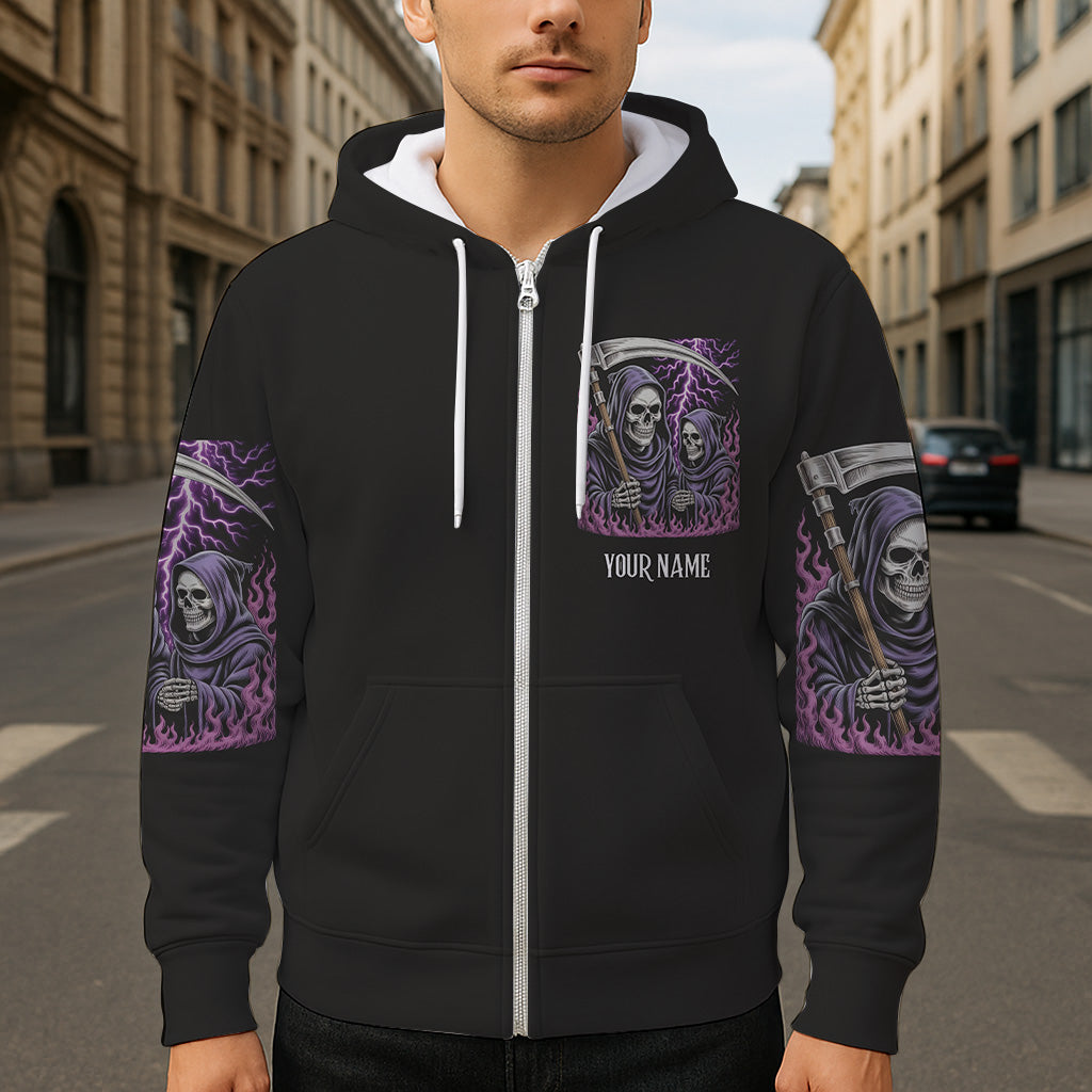 Halloween-Hund - Personalisiertes Halloween-Shirt mit Allover-Print