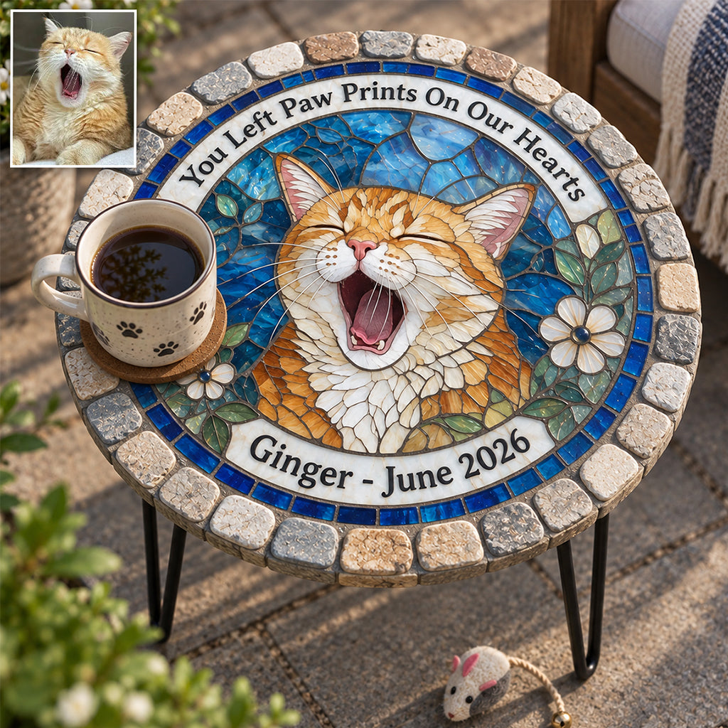 In Loving Memory - Personalized Dog Table Custom Shape