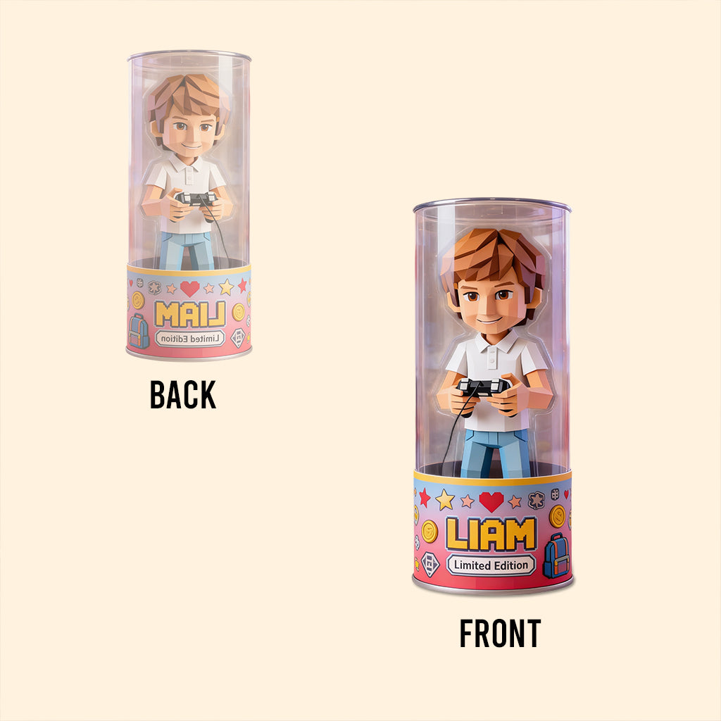 Einzigartige Geschenke für Kinder – personalisierte Acrylplakette in Kinderform