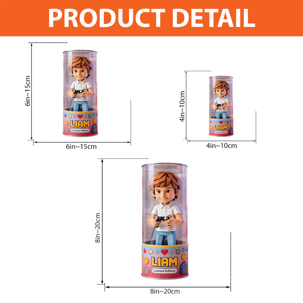 Einzigartige Geschenke für Kinder – personalisierte Acrylplakette in Kinderform