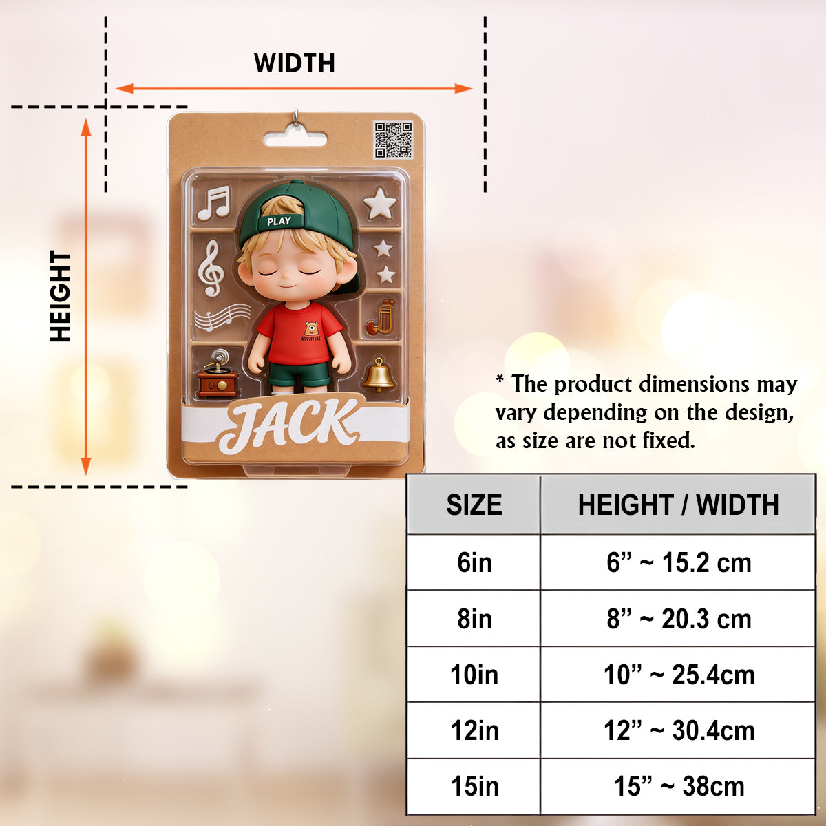 Music Gifts For Your Loved Ones - Personalized Kid Window Hanging Suncatcher Ornament