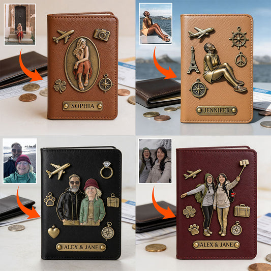 Love Travelling - Personalized Travelling Passport Holder