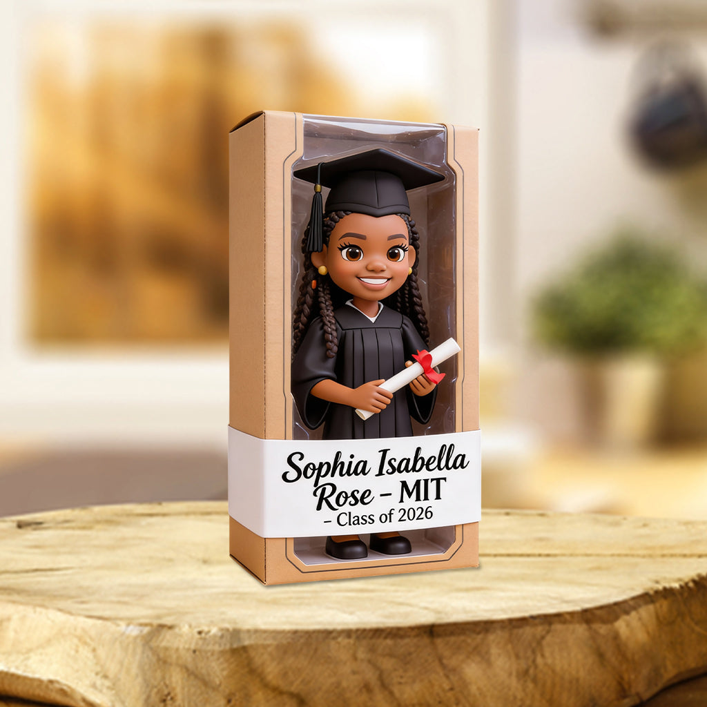 Herzlichen Glückwunsch! Abschlussjahrgang 2026 – Personalisierte, individuell geformte Acrylplakette zur Graduierung