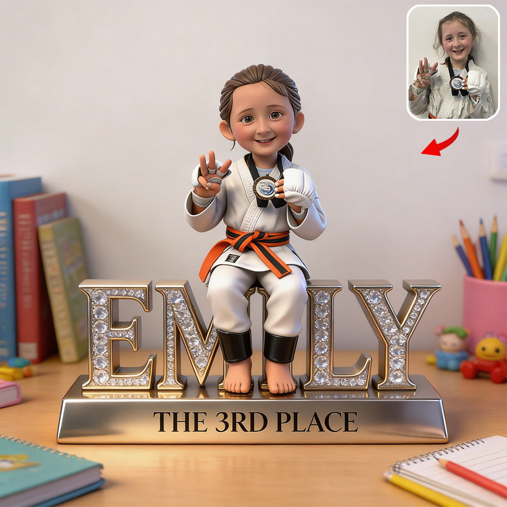 Custom Any Photo Special Memories - Personalized Kid Custom Shaped Acrylic Plaque