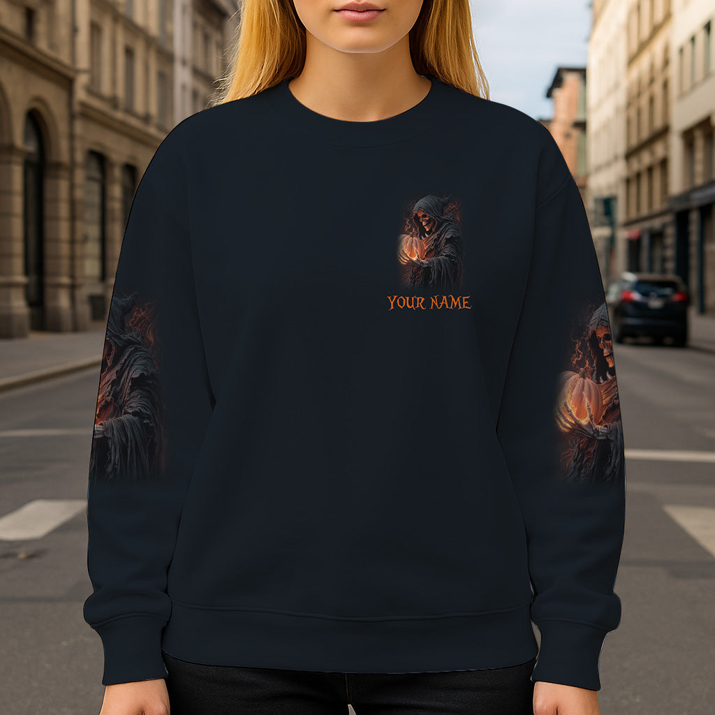 Leuchtender Totenkopf – Personalisiertes Totenkopf-Shirt