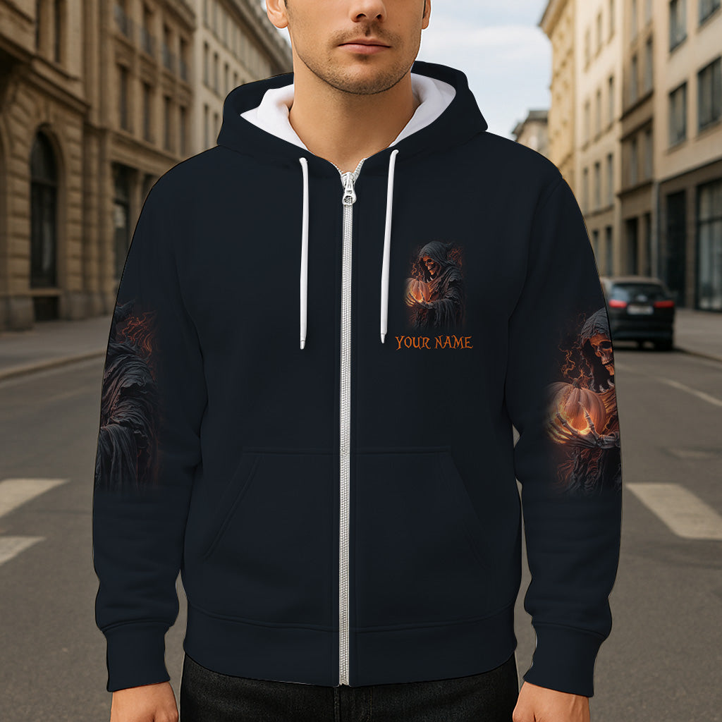 Leuchtender Totenkopf – Personalisiertes Totenkopf-Shirt