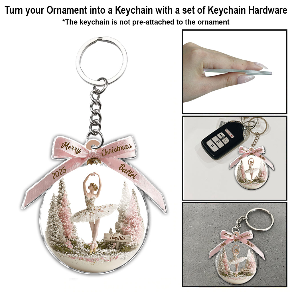 Awesome Ballet - Personalized Ballet Ornament