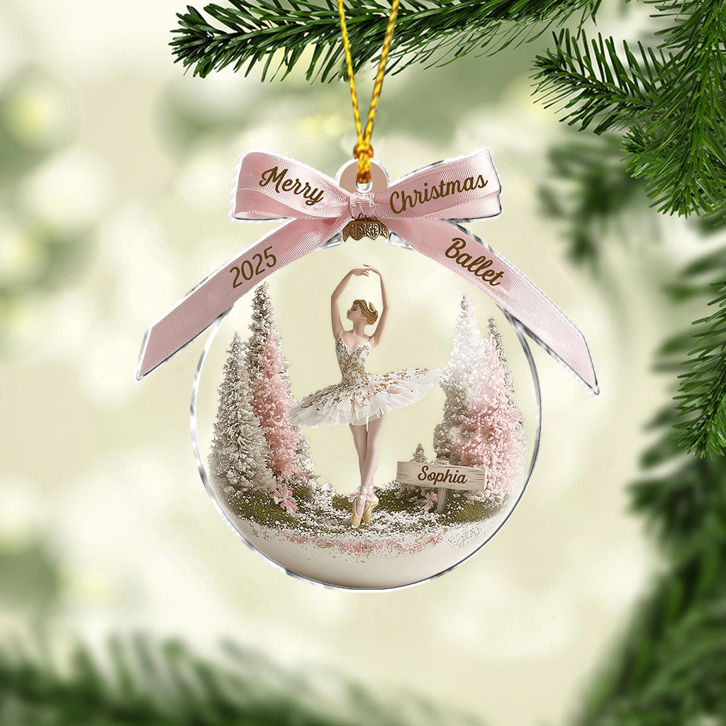 Awesome Ballet - Personalized Ballet Ornament