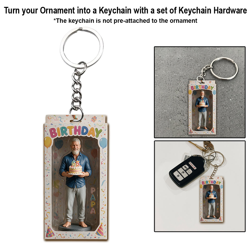 Celebrate Birthday - Personalized Birthday Ornament