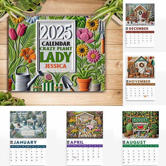 Kalender für Gartenliebhaber – Personalisierter Wand- und Tischkalender für Gartenfreunde